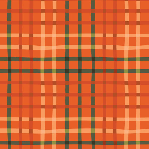 Wavy Fun Checks in Red