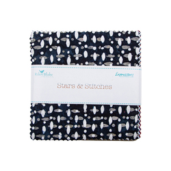 Expressions Batiks Stars & Stitches 5" Square Pack
