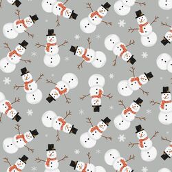 Snowmen in Gray