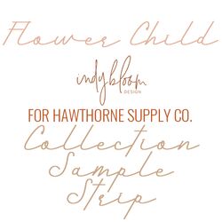 Flower Child Sample Strip