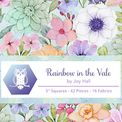 Rainbow in the Vale 5" Square Pack