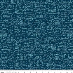Text in Navy
