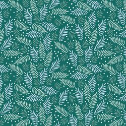 Jungle Leaves in Jungle Green