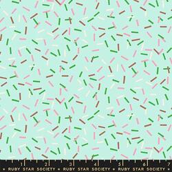 Rainbow Sprinkles in Mint