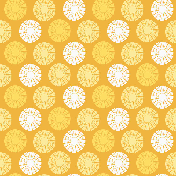 Sun Stamps in Gold