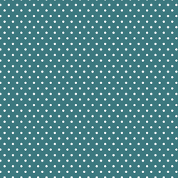 Winter Polka Dots in Ocean Blue