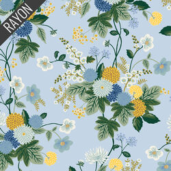 Dahlia Rayon in Blue