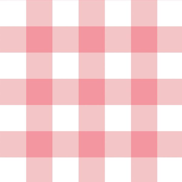 Large Gingham in Pink