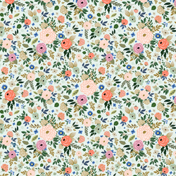 Small Deco Floral in Pale Aloe