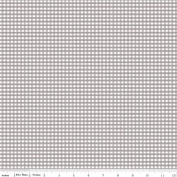 1/8" Gingham in Gray