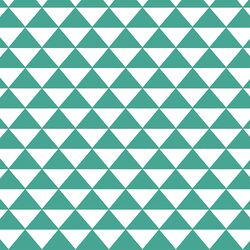 Triangle Mosaic in Jade