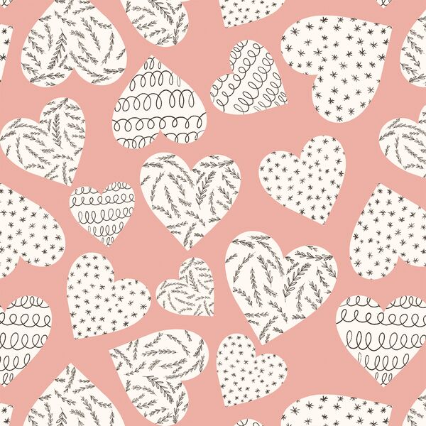 Large Be Mine Hearts in Sweetheart