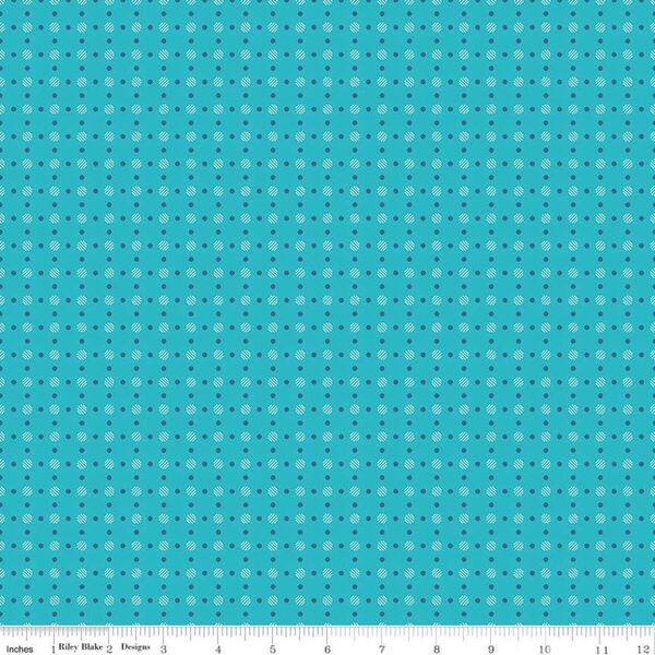 Polka Dot in Turquoise