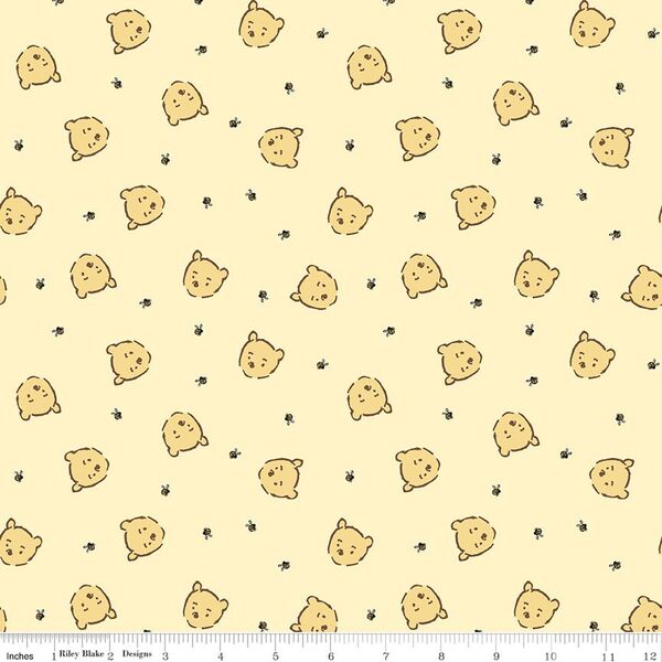 Pooh Jumble in Yellow