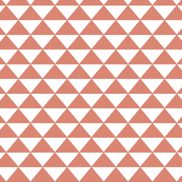 Triangle Mosaic in Desert Rose