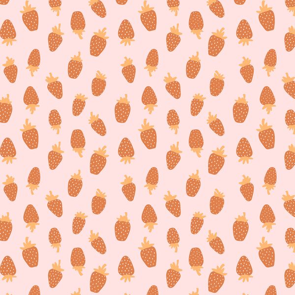 Very Berry Strawberries in Pink Glass