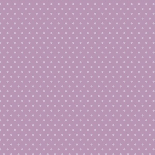 Winter Polka Dots in Lavender Ice