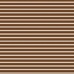 Stripe in Cream on Chocolate