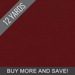 Cotton Couture in Dark Red - 12 Yard Bolt