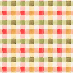 Painted Gingham in Christmas