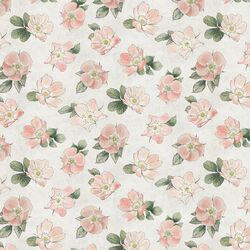 Large Briar Floral in Light Linen