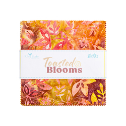 Expressions Batiks 5" Square Pack in Toasted Blooms