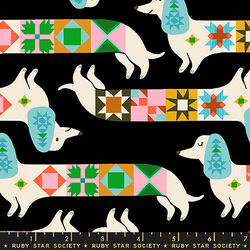 Quilty Dog in Soft Black