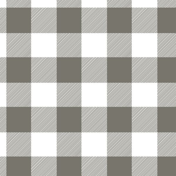 Buffalo Plaid in Greige