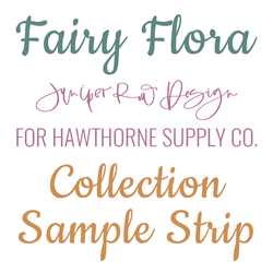 Fairy Flora Sample Strip