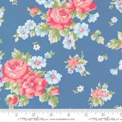Blooming Florals in Blue