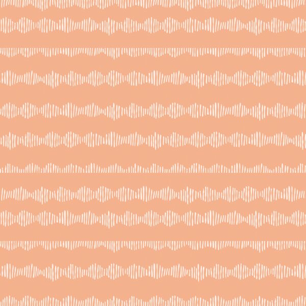 Landscape Stripes in Peach