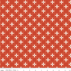 Quilt Squares in Orange