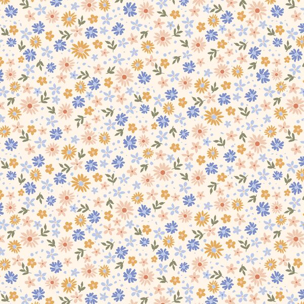 Sweet Daisy Days in Bonnie Blue