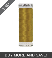 Ochre (3406-0542) - Poly Sheen - 220 Yards (3 Pack)