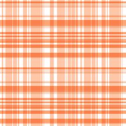 Silhouette Plaid in Summer Peach