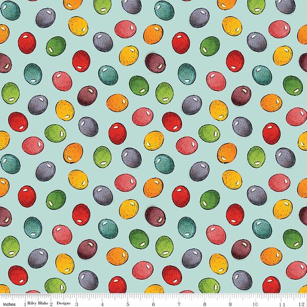 Jelly Beans in Aqua
