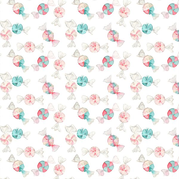 Small Peppermint Candy in Sugar