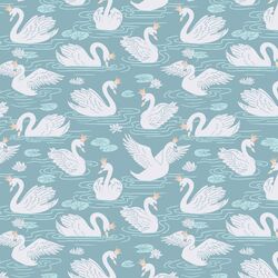 Swan Princess in Gentle Breeze