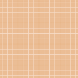 Grid in Pink on Dusty Peach