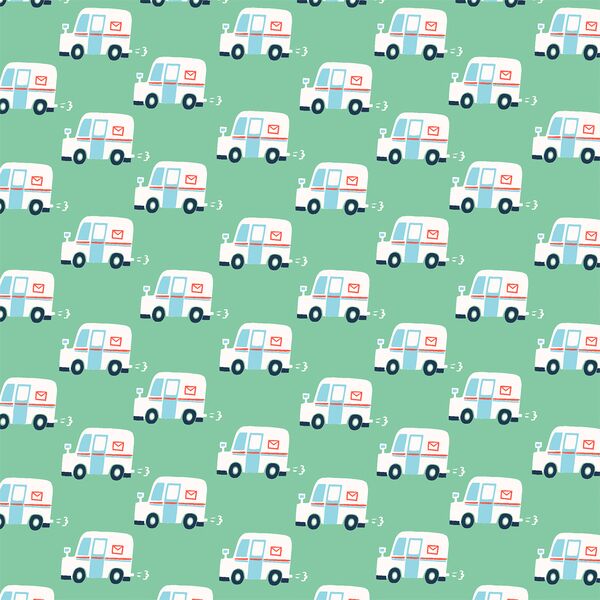 Special Delivery in Mint Green