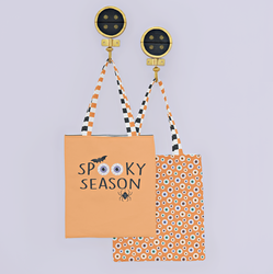 Spooky Season Tote Panel in Halloween