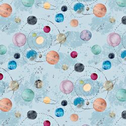 Playful Space in Sky Blue