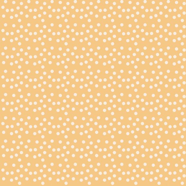 Scallop Polka Dots in Sunny Yellow