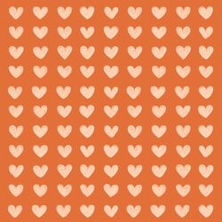 Hearts in Bright Ginger