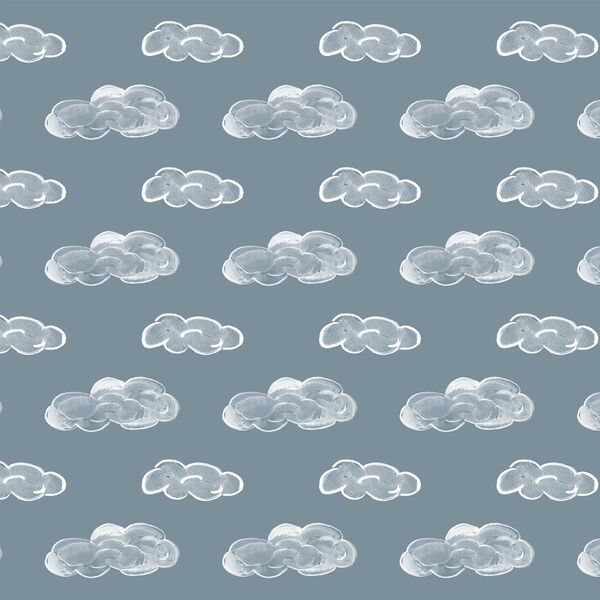 Clouds in Windy Blue