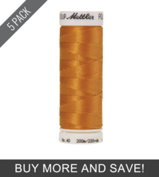 Liberty Gold (3406-0824) - Poly Sheen - 220 Yards (5 Pack)