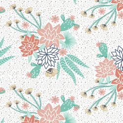 Mojave Blooms in White