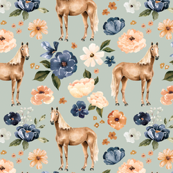 Meadow Horse in Mint
