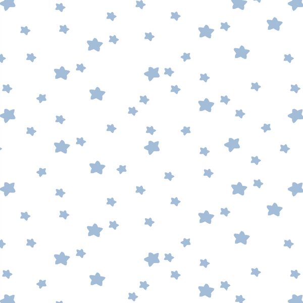 Star Light in Water on White