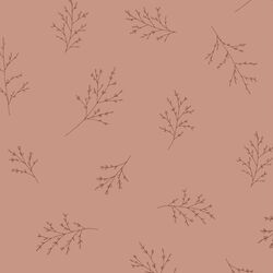Fallen Branches in Dark Pink
